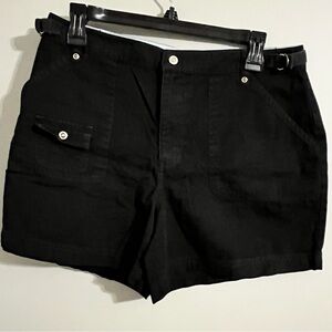 St. John’s Bay Women's Black Shorts